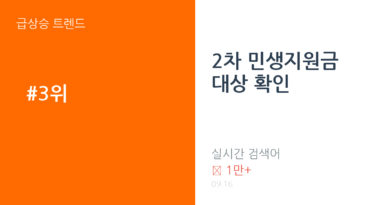 2차 민생지원금 대상 확인 트렌드 요약 thumbnail 카드뉴스