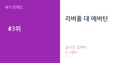 리버풀 대 에버턴 트렌드 요약 thumbnail 카드뉴스