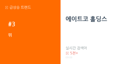 에이트코 홀딩스 트렌드 요약 thumbnail 카드뉴스