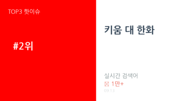 키움 대 한화 트렌드 요약 thumbnail 카드뉴스