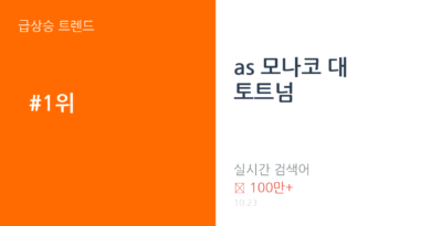 as 모나코 대 토트넘 트렌드 요약 thumbnail 카드뉴스