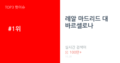 레알 마드리드 대 바르셀로나 트렌드 요약 thumbnail 카드뉴스