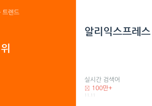 알리익스프레스 트렌드 요약 thumbnail 카드뉴스